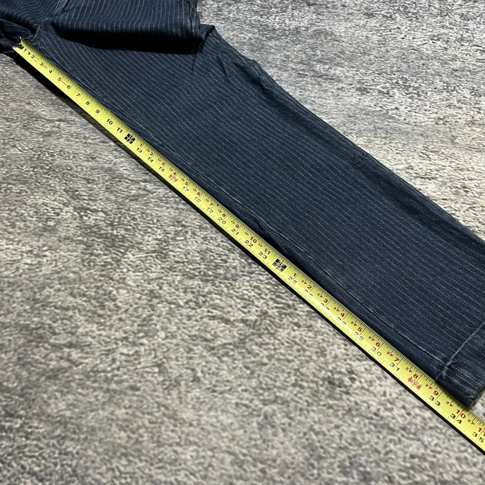 NWT Polo Ralph Lauren Pants Striped‎ Denim Mens 36x34 Blue Made In Italy